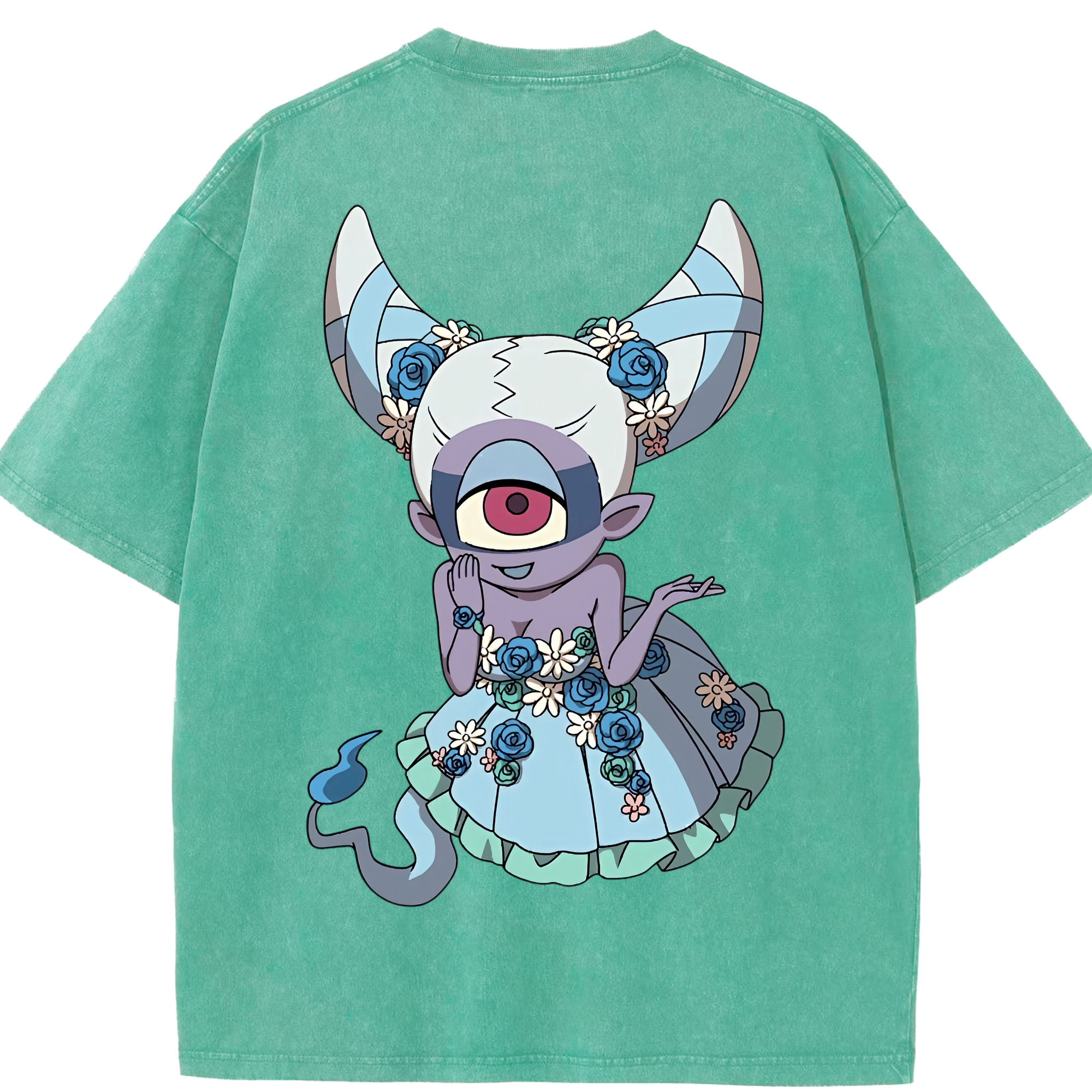 妖怪ウォッチ Yo-kai Watch 綿100% ヴィンテージ風 半袖Tシャツ（背面プリント）